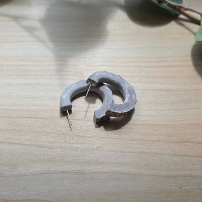 Rustic Antler Hoops